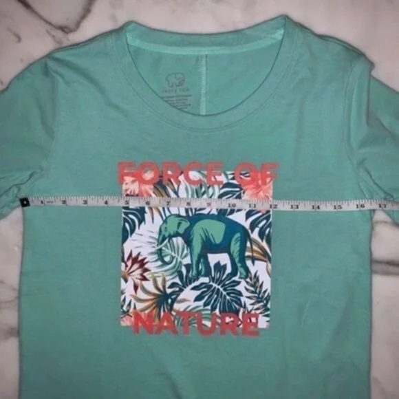 ivory Ella women's force of nature elephant graphic tee - Picture 7 of 8